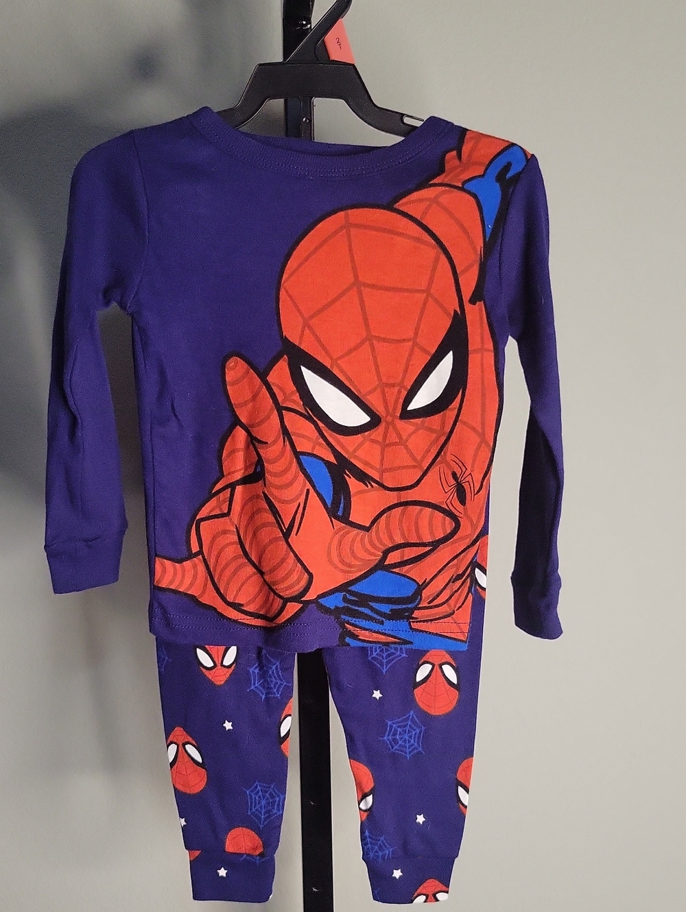 Marvel Purple and Red Spider-Man Kids Pajama Costume